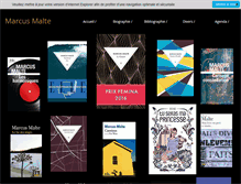 Tablet Screenshot of marcusmalte.com